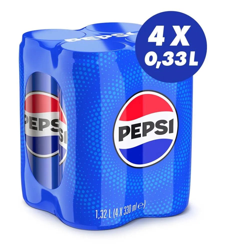 Pepsi-Cola Napój gazowany 1,32 l (4 x 330 ml)