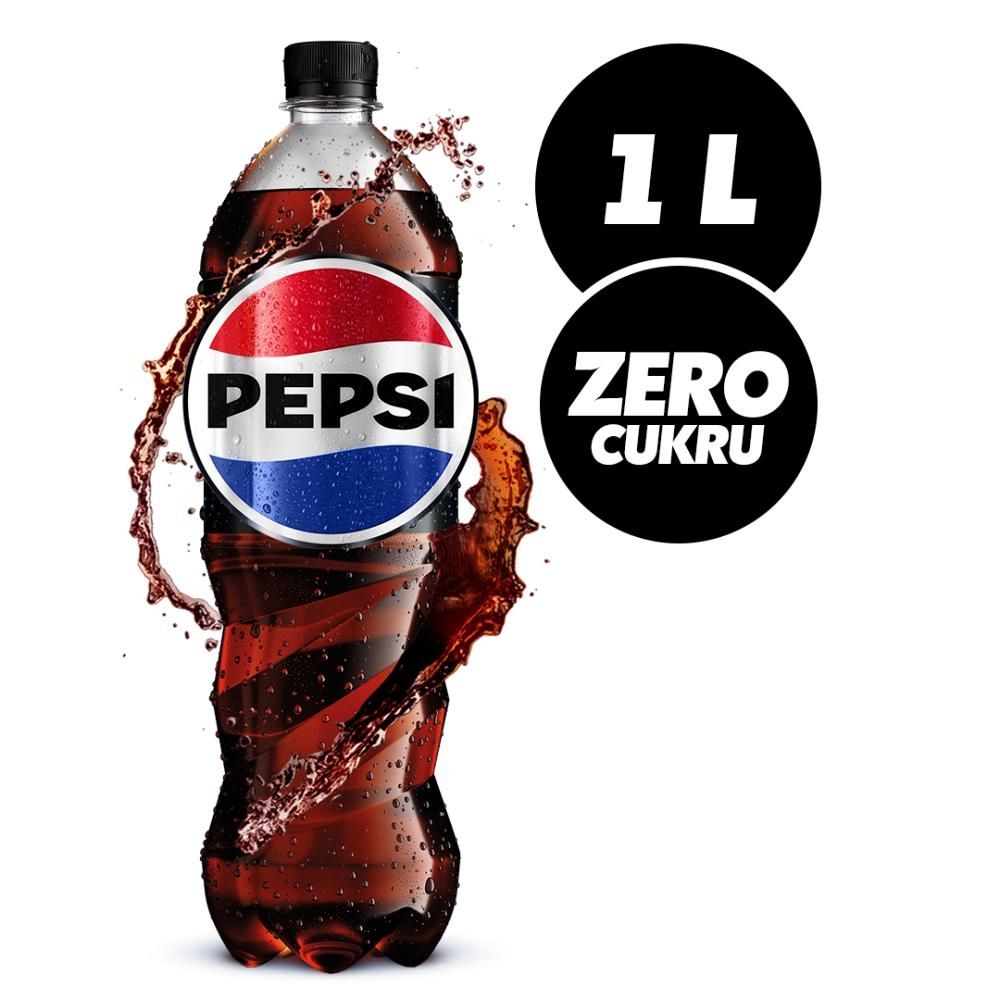 Pepsi-Cola Zero cukru Napój gazowany 1 l