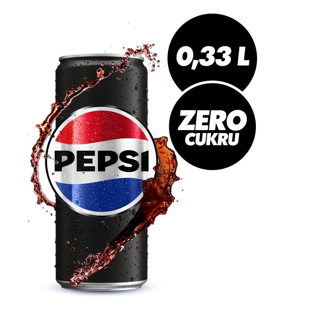 Pepsi-Cola Zero cukru Napój gazowany 330 ml