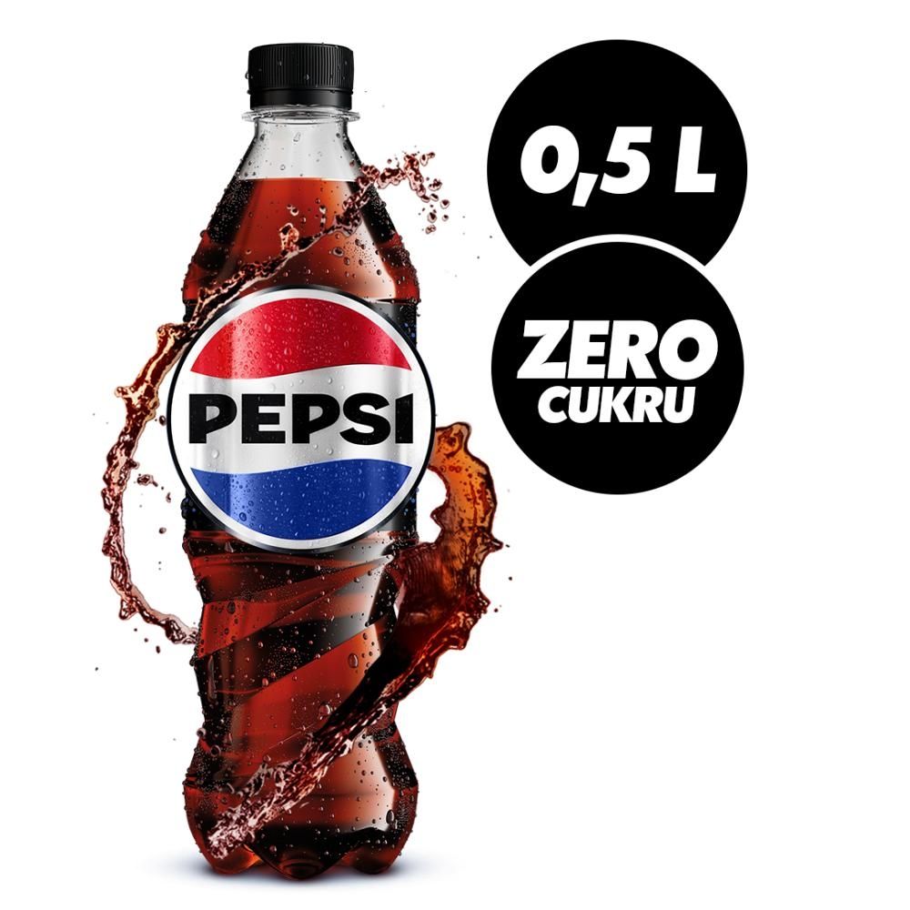 Pepsi-Cola Zero cukru Napój gazowany 500 ml