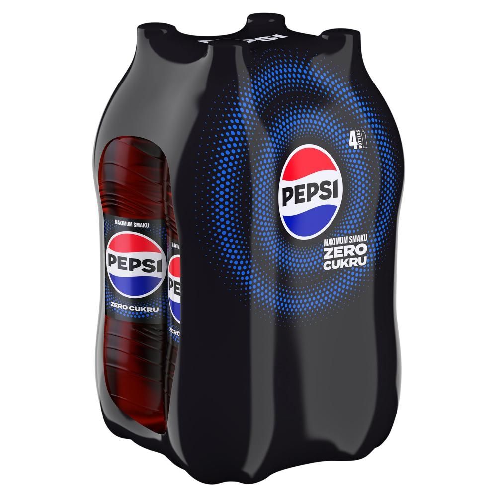 Pepsi-Cola Zero cukru Napój gazowany 8 l (4 x 2 l)