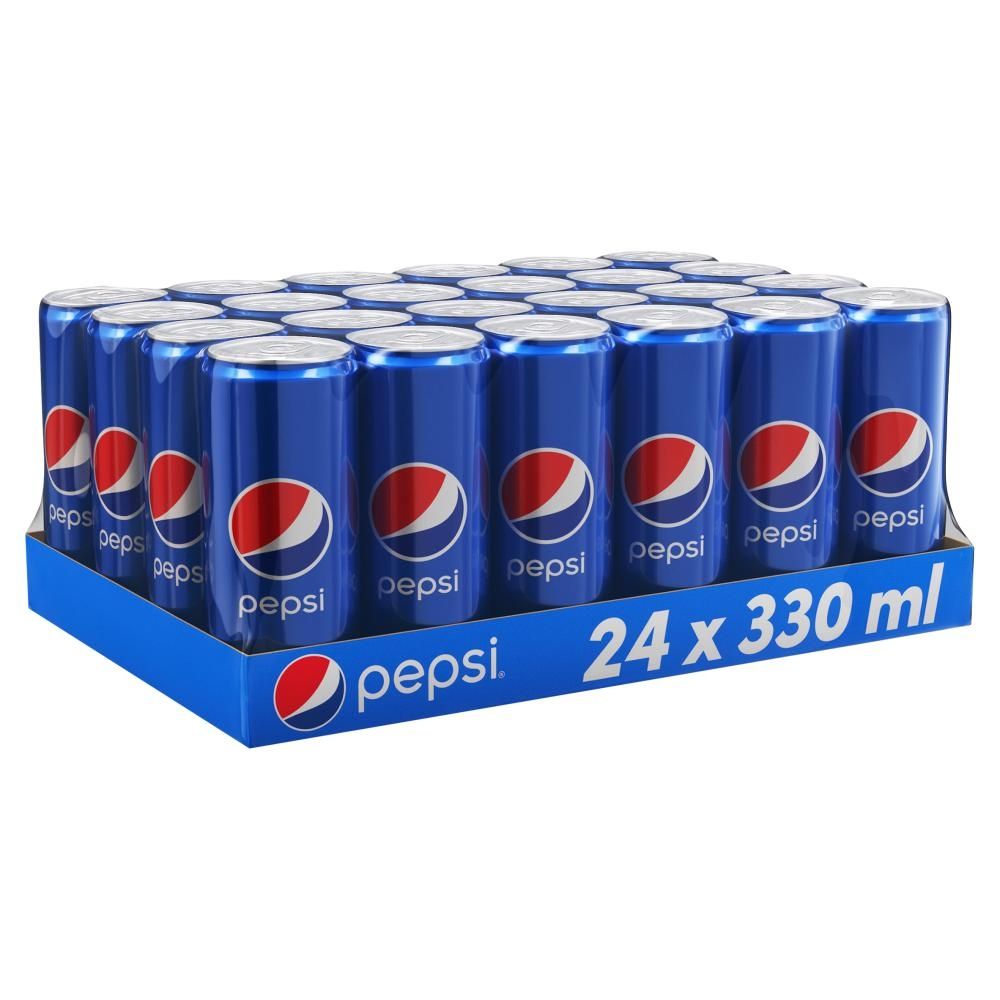 Pepsi Napój gazowany o smaku cola 24 x 330 ml