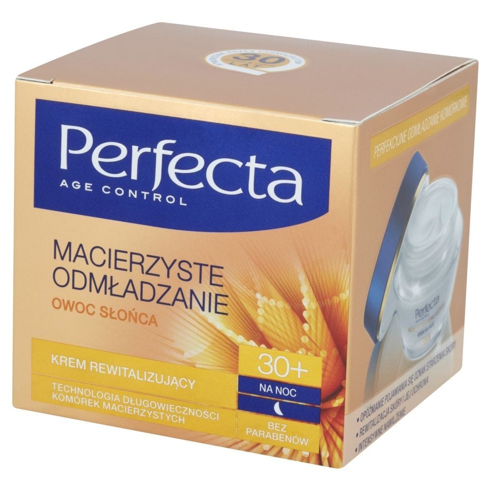 Perfecta Age Control 30+ Macierzyste Odmładzanie Krem rewitalizujący na noc 50 ml