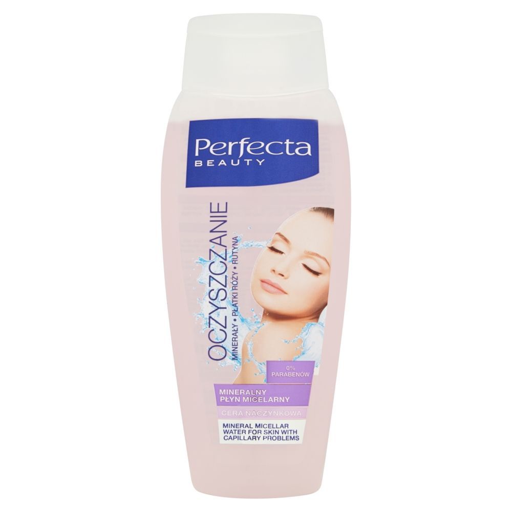 Perfecta Beauty Oczyszczanie Mineralny płyn micelarny cera naczynkowa 200 ml