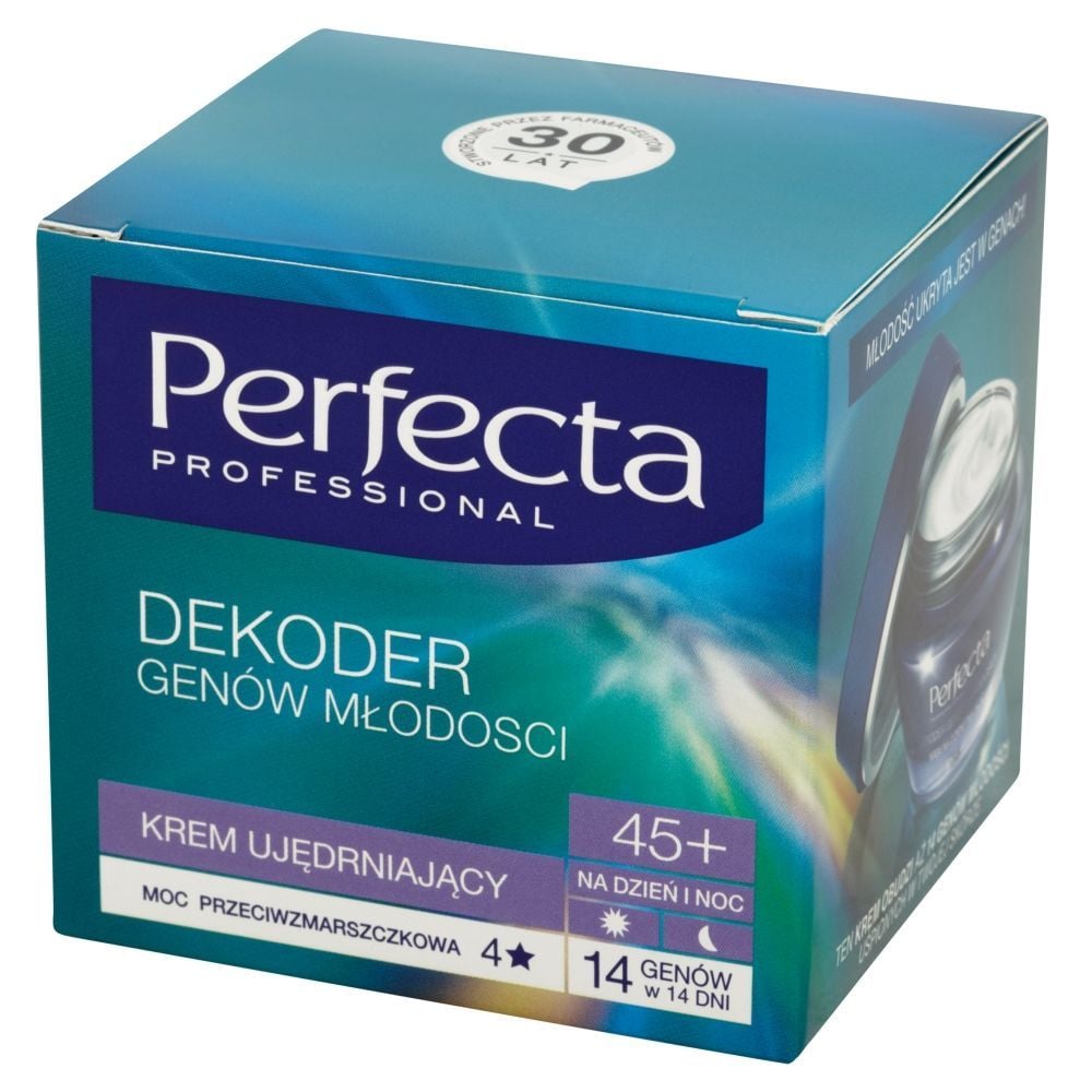 Perfecta Dekoder Genów Młodości 45+ Krem ujędrniający na dzień i noc 50 ml