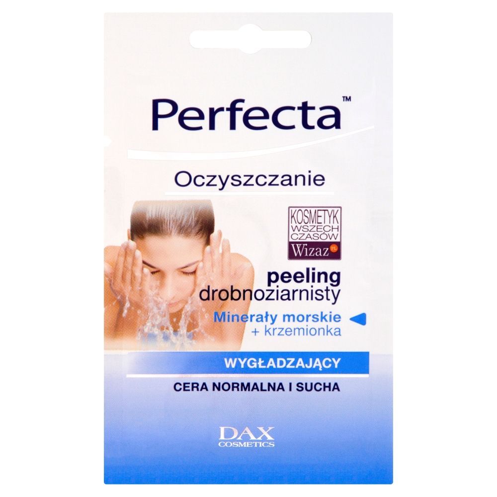 Perfecta Oczyszczanie Peeling drobnoziarnisty Cera normalna i sucha 10 ml