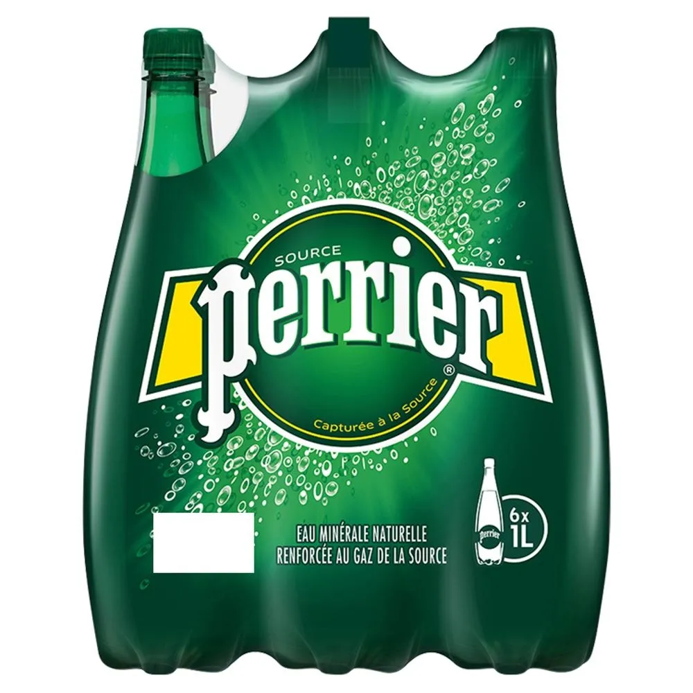 Perrier Naturalna woda mineralna gazowana 1 l