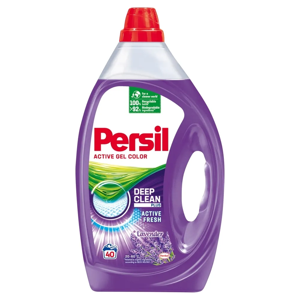 Persil Active Gel Color Lavender Płynny środek do prania 2,00 l (40 prań)