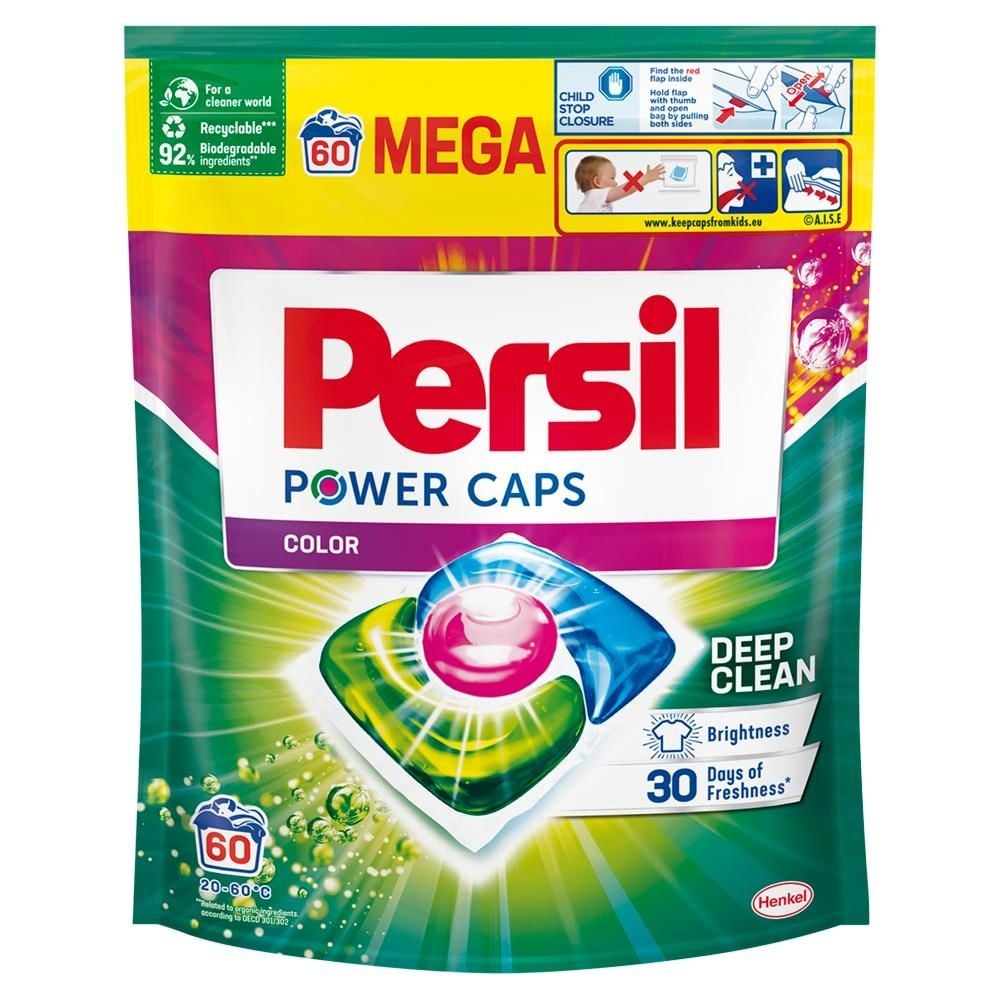 Persil Power Caps Color Skoncentrowany środek do prania 840 g (60 prań)