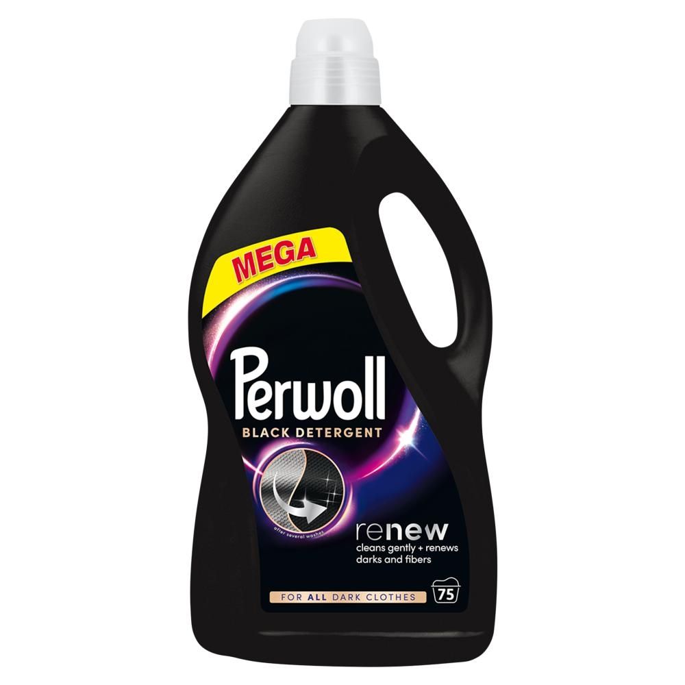 Perwoll Renew Black Płynny środek do prania 3,75 l (75 prań)