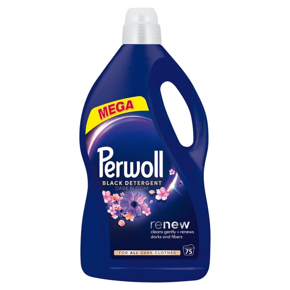 Perwoll Renew Dark Bloom Płynny środek do prania 3,75 l (75 prań)