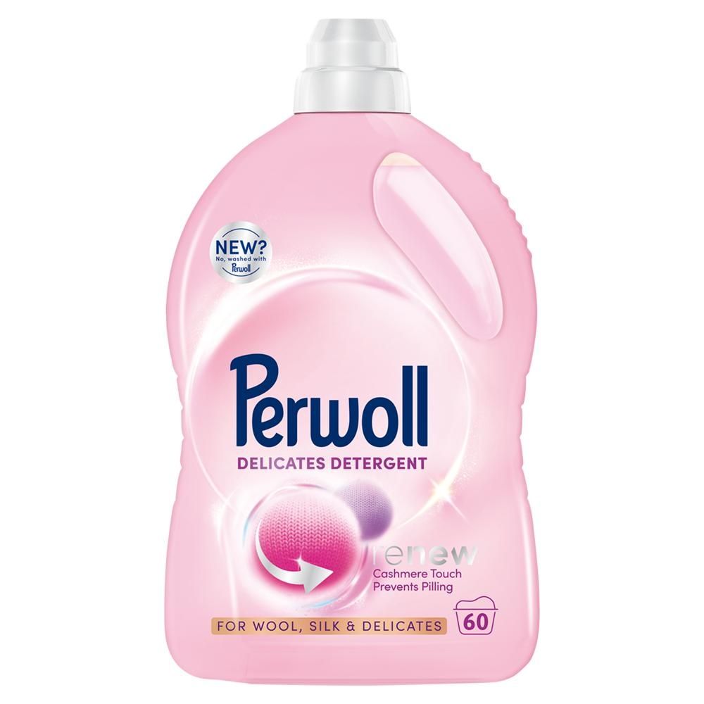 Perwoll Renew Delicates Płynny środek do prania 3 l (60 sztuk)