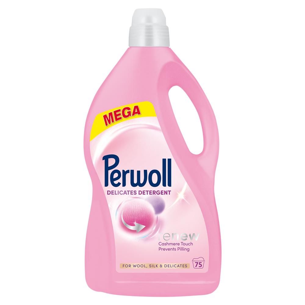 Perwoll Renew Delicates Płynny środek do prania 3,75 l (75 sztuk)