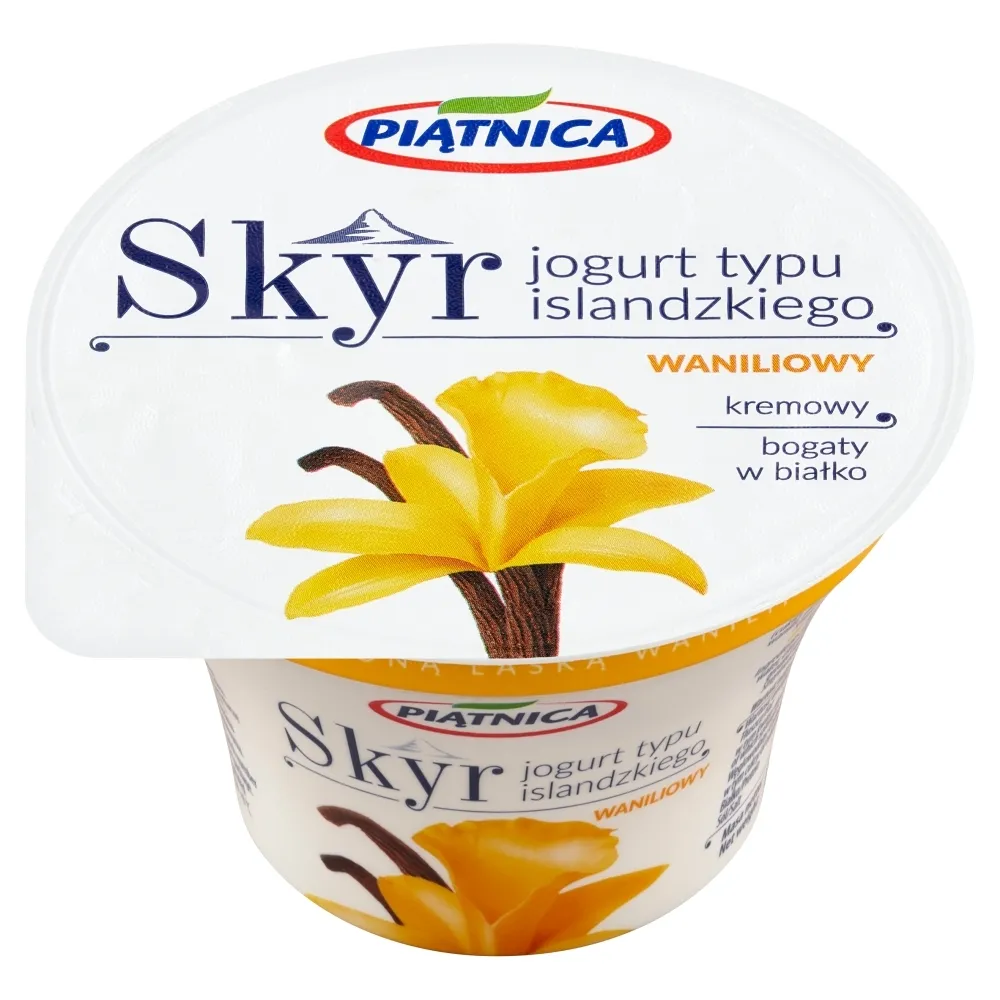 Piątnica Skyr Jogurt typu islandzkiego waniliowy 150 g