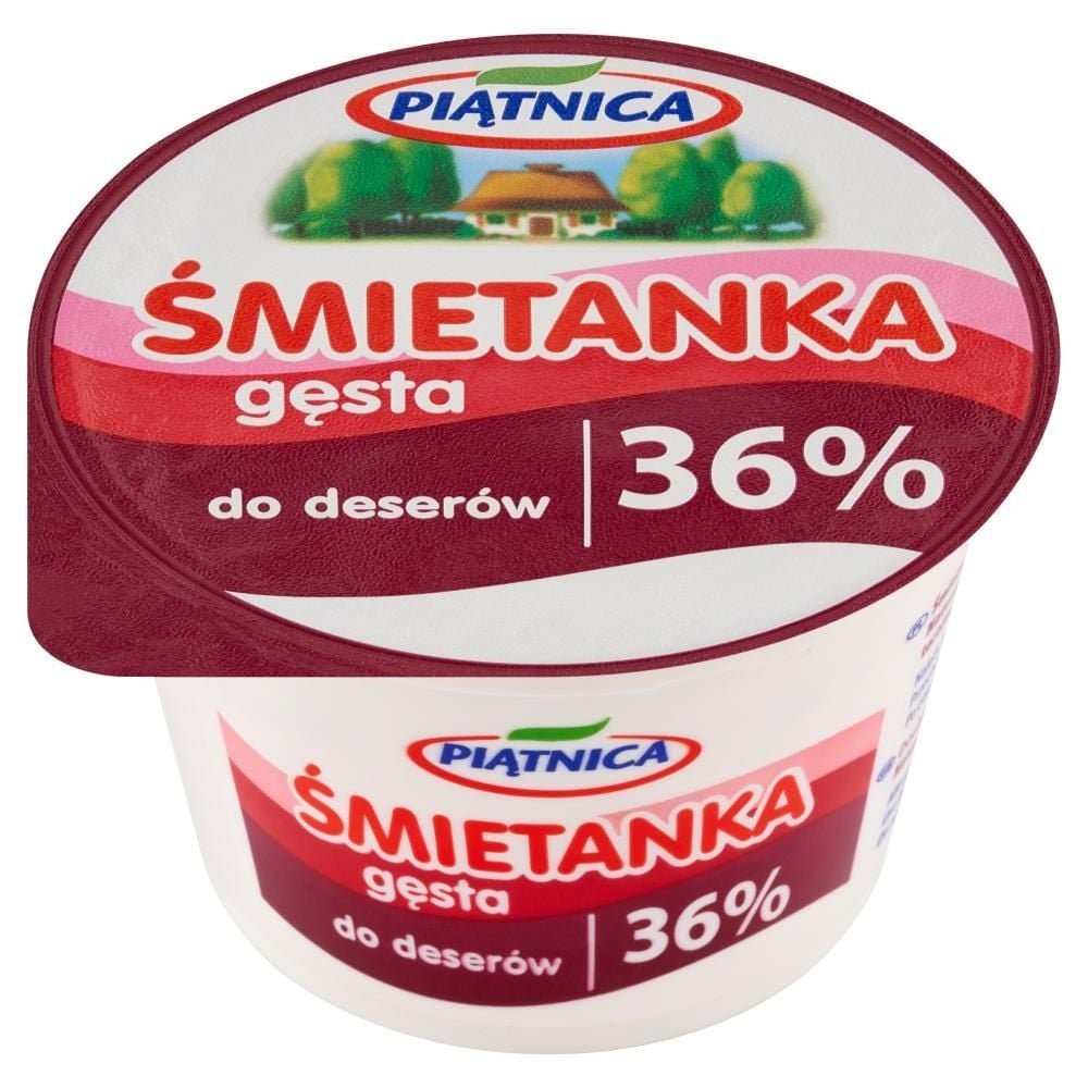 Piątnica Śmietanka gęsta 36 % 200 g