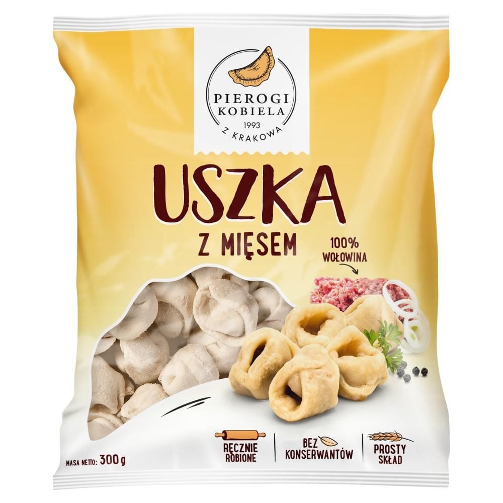 Pierogi Kobiela Uszka z mięsem 300 g