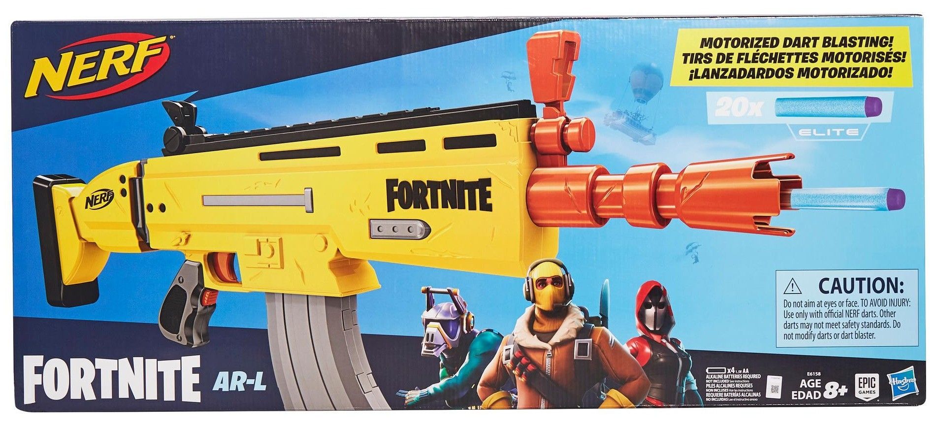 Wyrzutnia HASBRO Elite Fortnite AR-L Blaster E6158