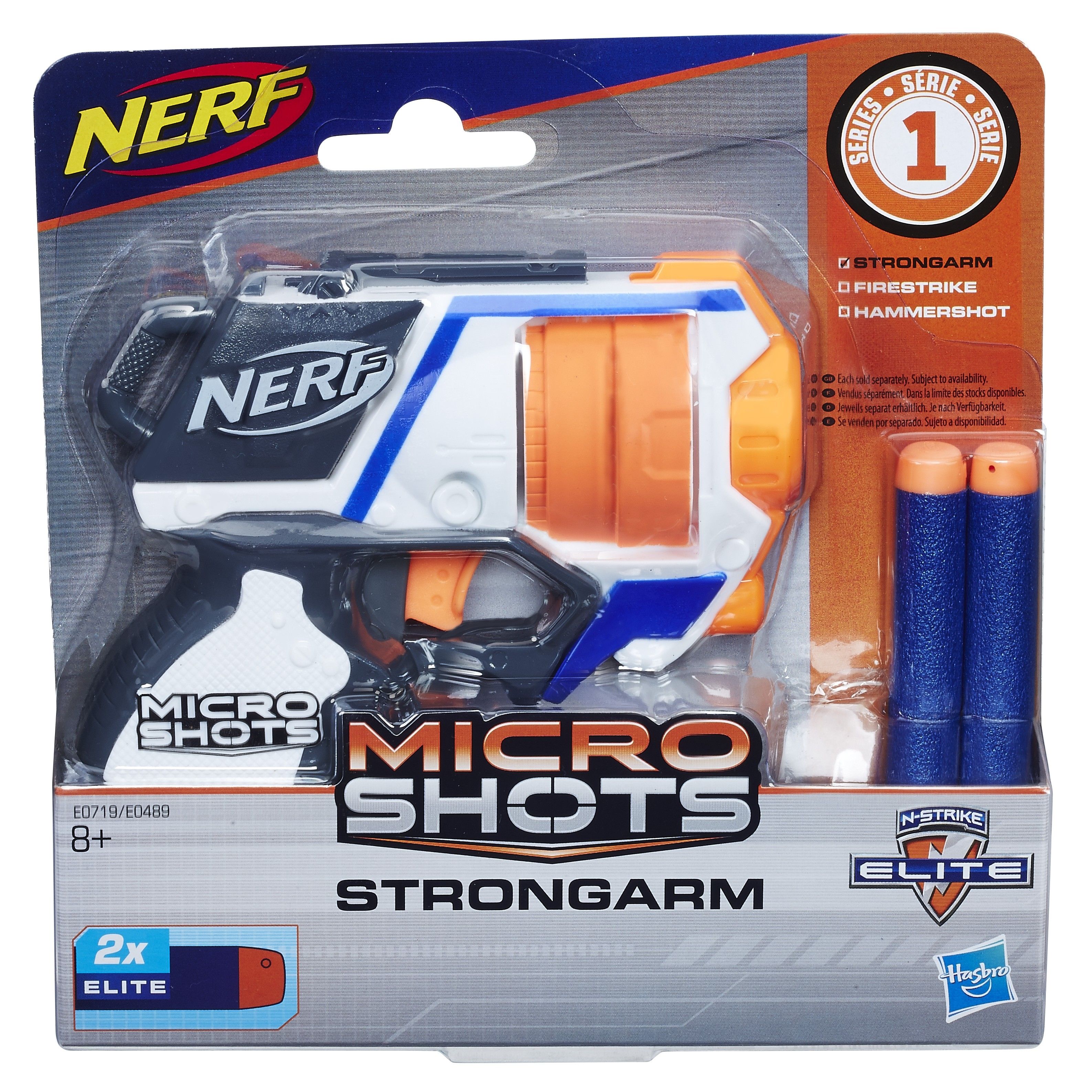 NERF Wyrzutnia Micro-Shots E0489 ( MIX)