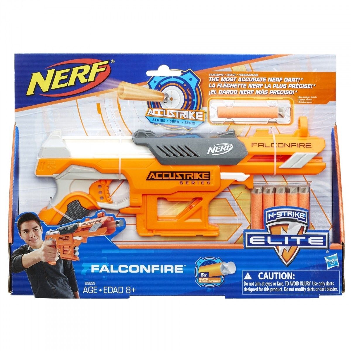 NERF Wyrzutnia  Nstrike Falconfire B9839