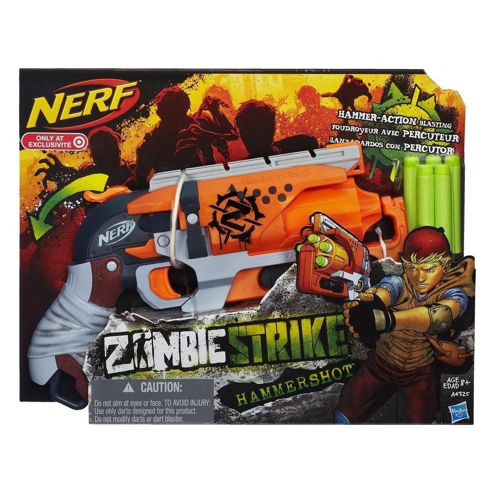 NERF Wyrzutnia Zombie Strike Hammershot A4325