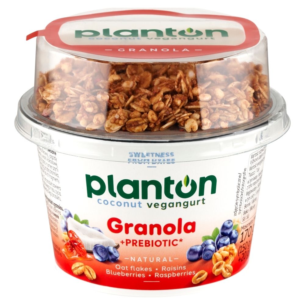 Planton Vegangurt kokosowy granola 170 g