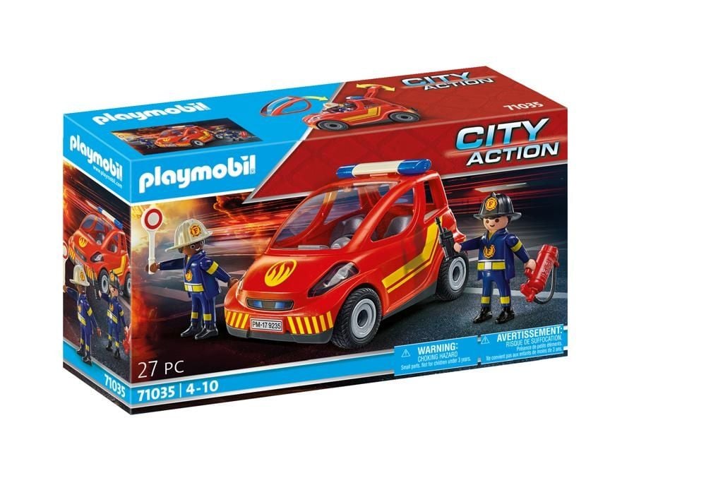 Playmobil Mały samochód strażacki