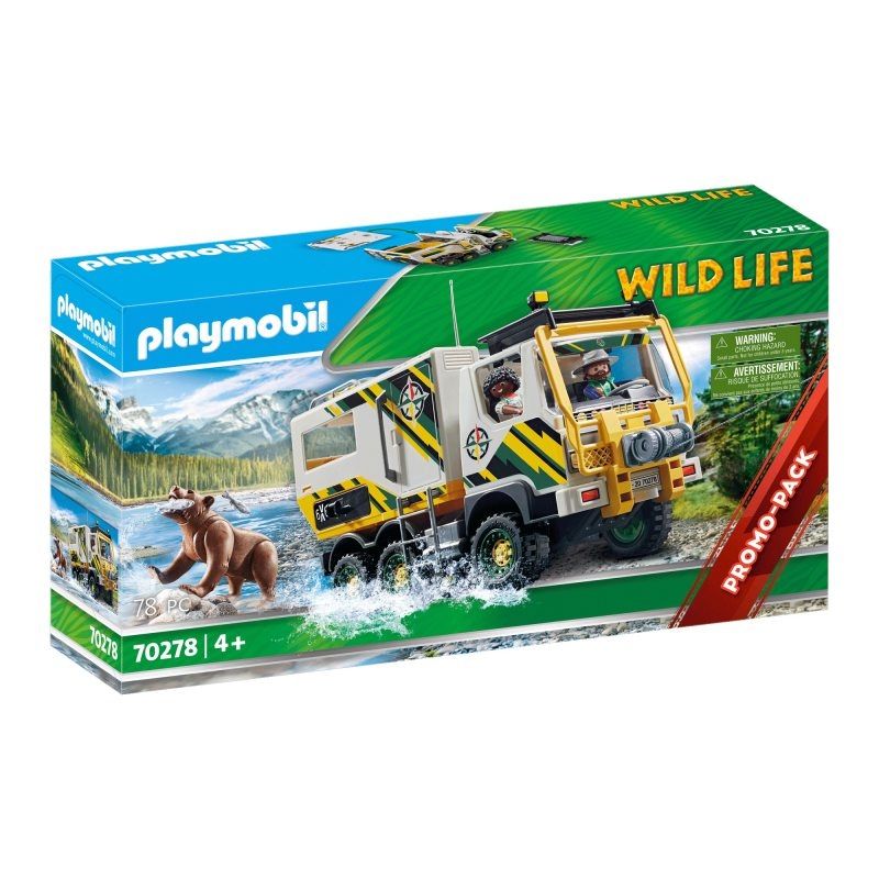 Playmobil Pojazd na wyprawy badawcze 70278