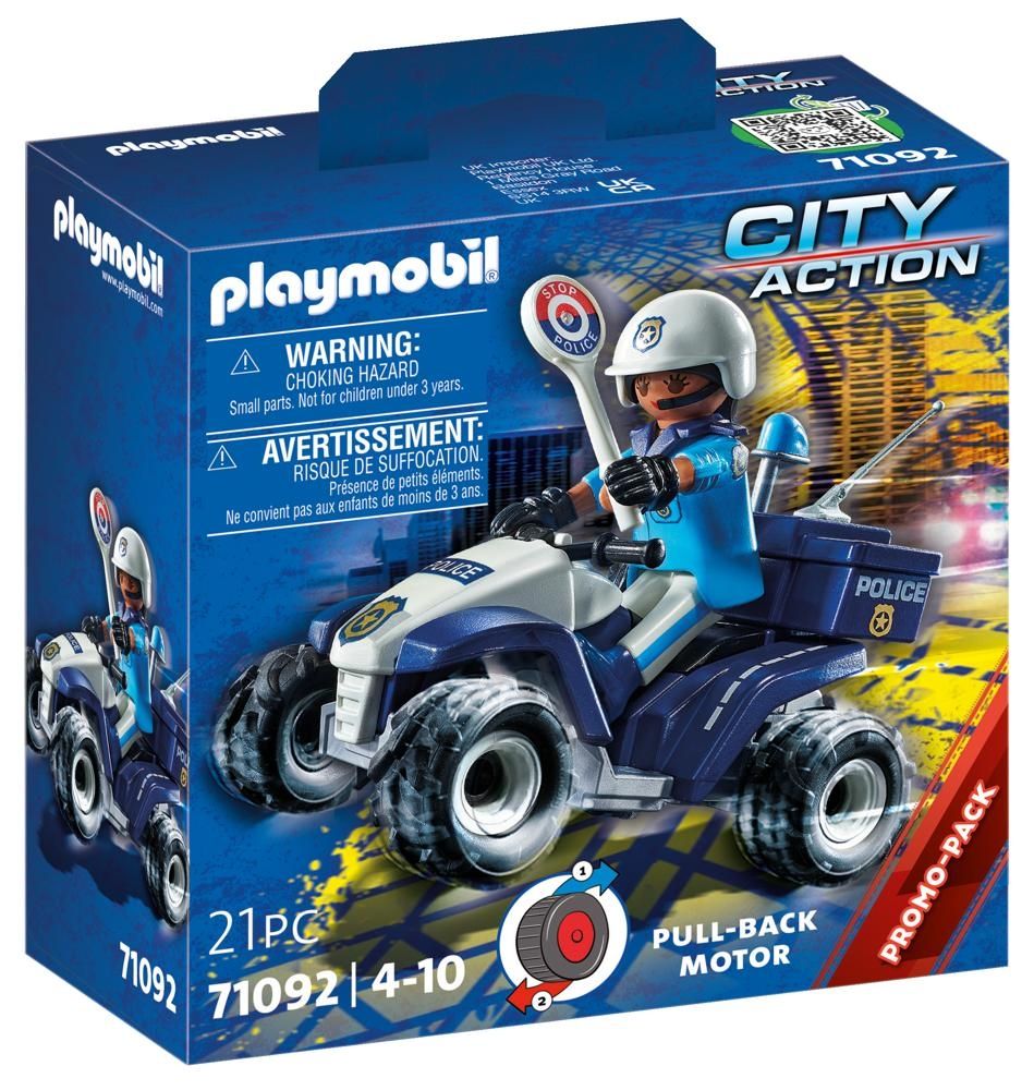 Playmobil Policyjny Speed Quad