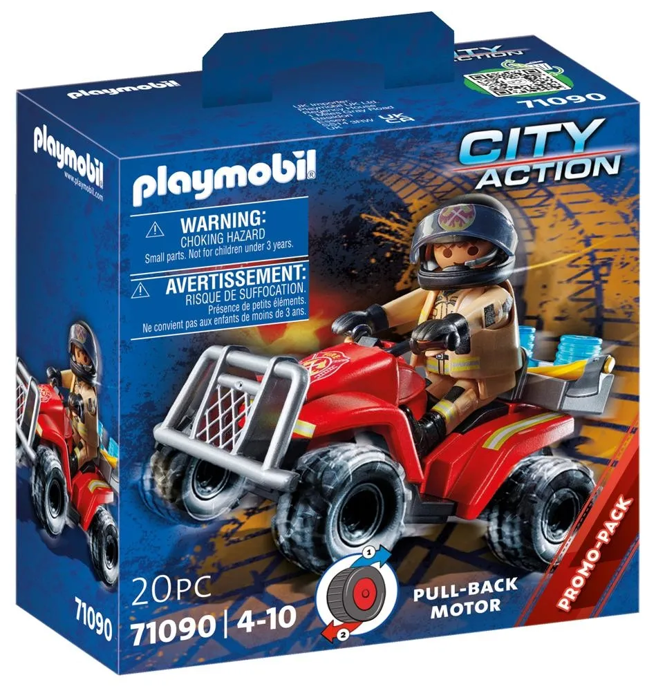 Playmobil Pożarniczy Speed Quad