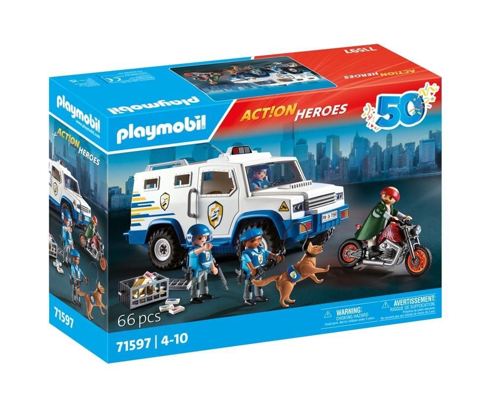 Playmobil Transporter pieniędzy