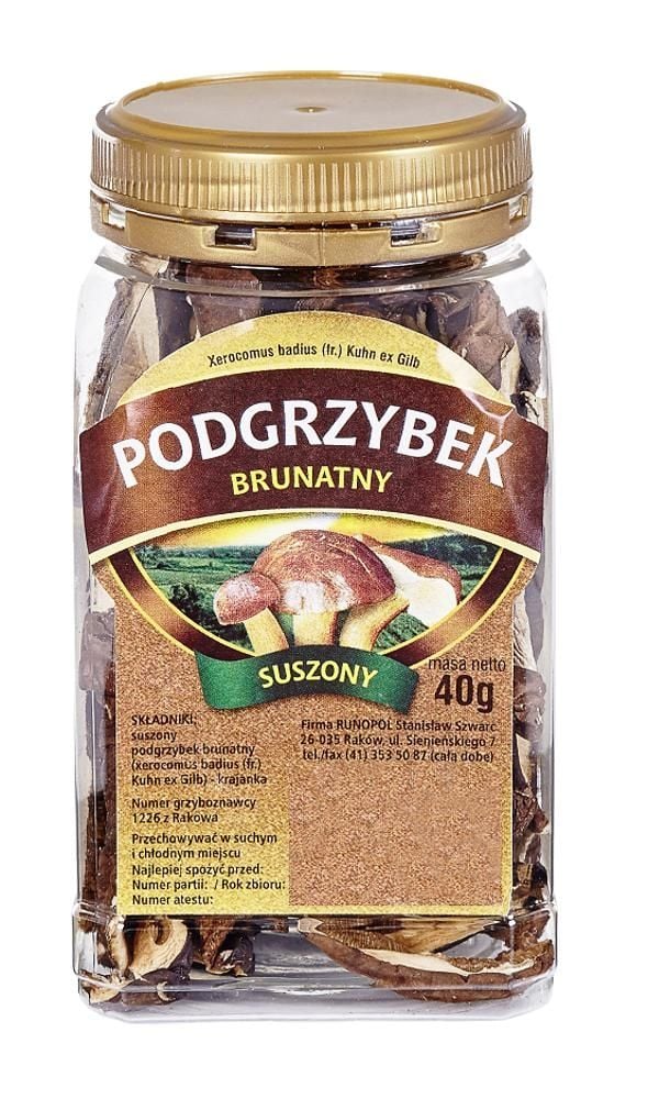 Podgrzybek brunatny suszony słoik 40 g