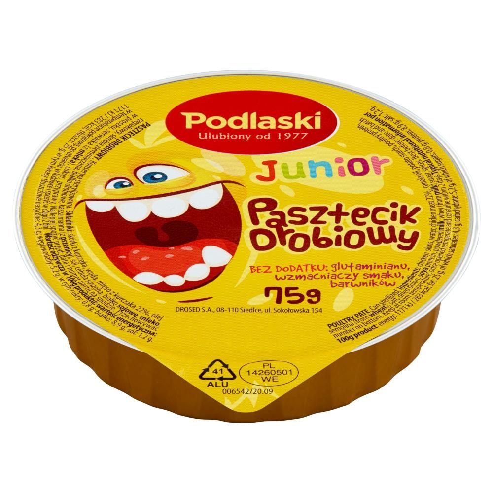 Podlaski Junior Pasztecik drobiowy 75 g