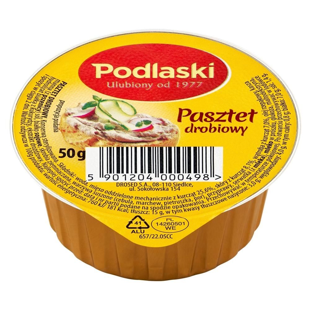 Podlaski Pasztet drobiowy 50 g