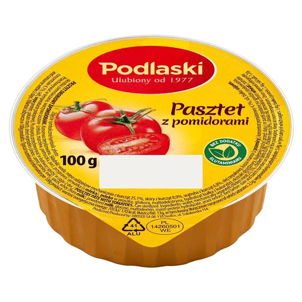 Podlaski Pasztet z pomidorami 100 g