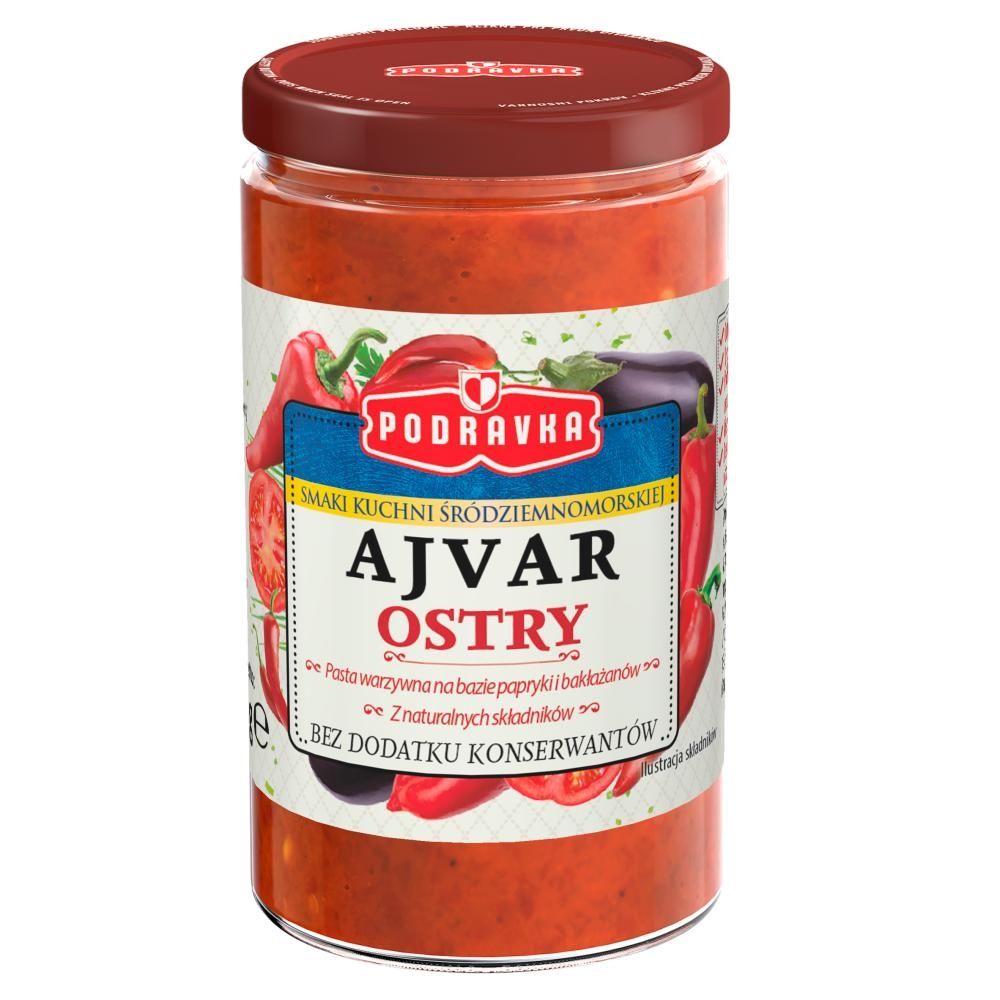 Podravka Ajvar ostry 195 g