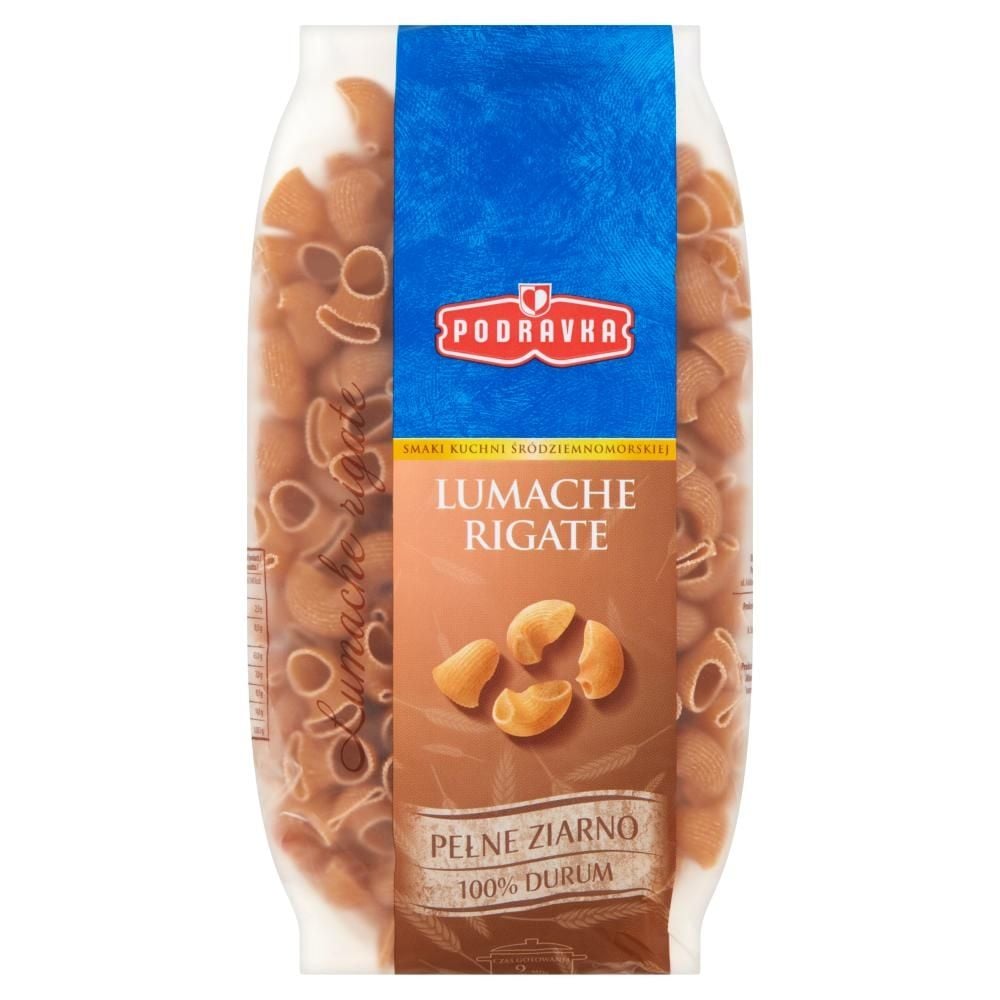 Podravka Smaki kuchni śródziemnomorskiej Lumache Rigate Makaron 400 g