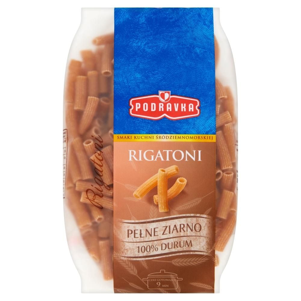 Podravka Smaki kuchni śródziemnomorskiej Rigatoni Makaron 400 g