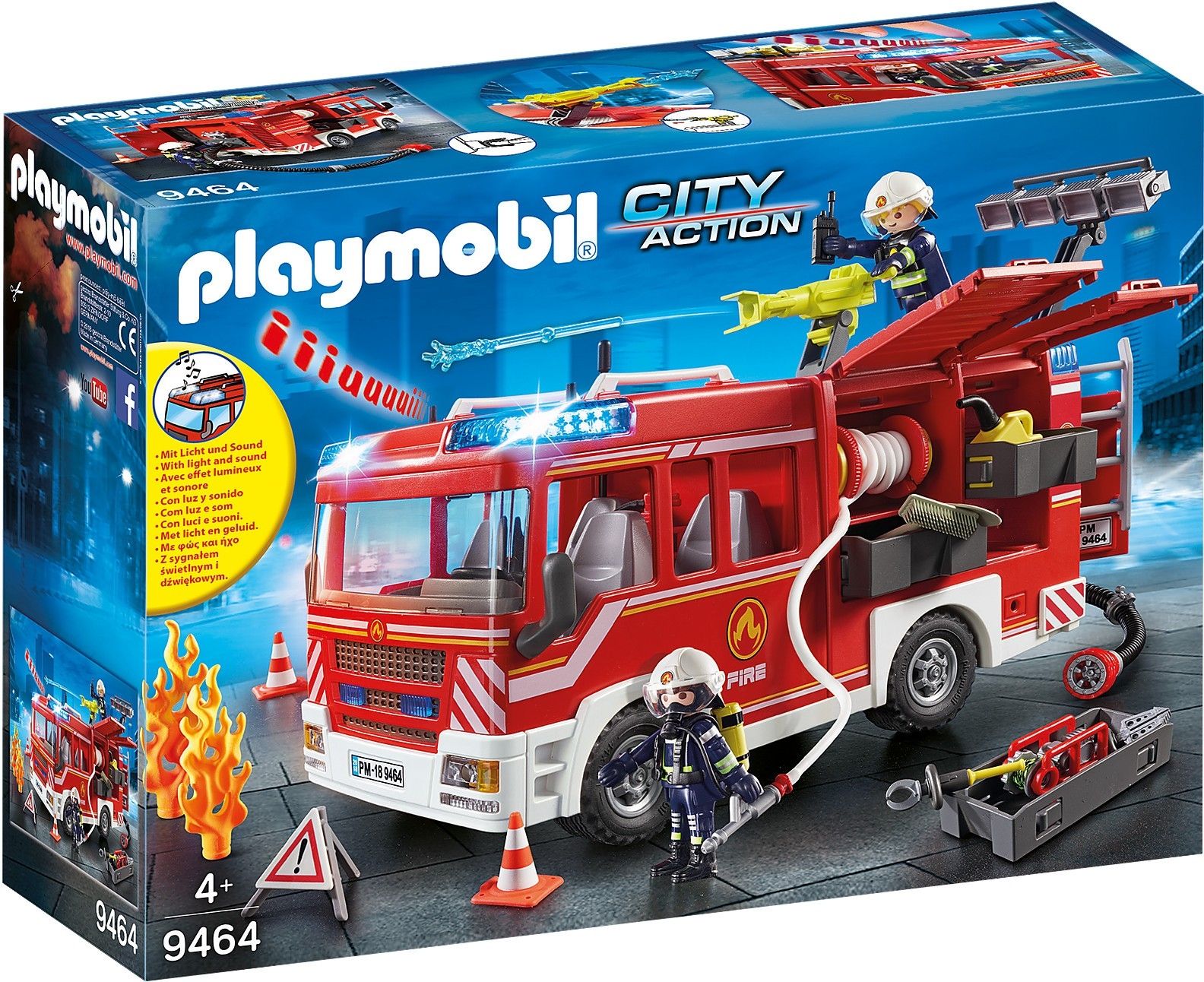 Pojazd PLAYMOBIL Pojazd ratowniczy straży pożarnej 9464