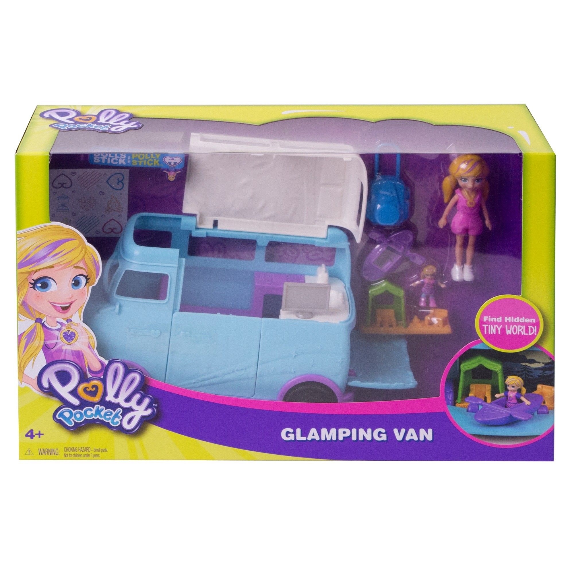 Pojazd POLLY POCKET PLP Biwakowy kamper FTP74