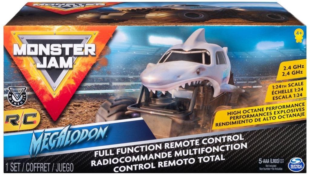 Pojazd SPIN MASTER Monster Jam 1:24  Megalodon