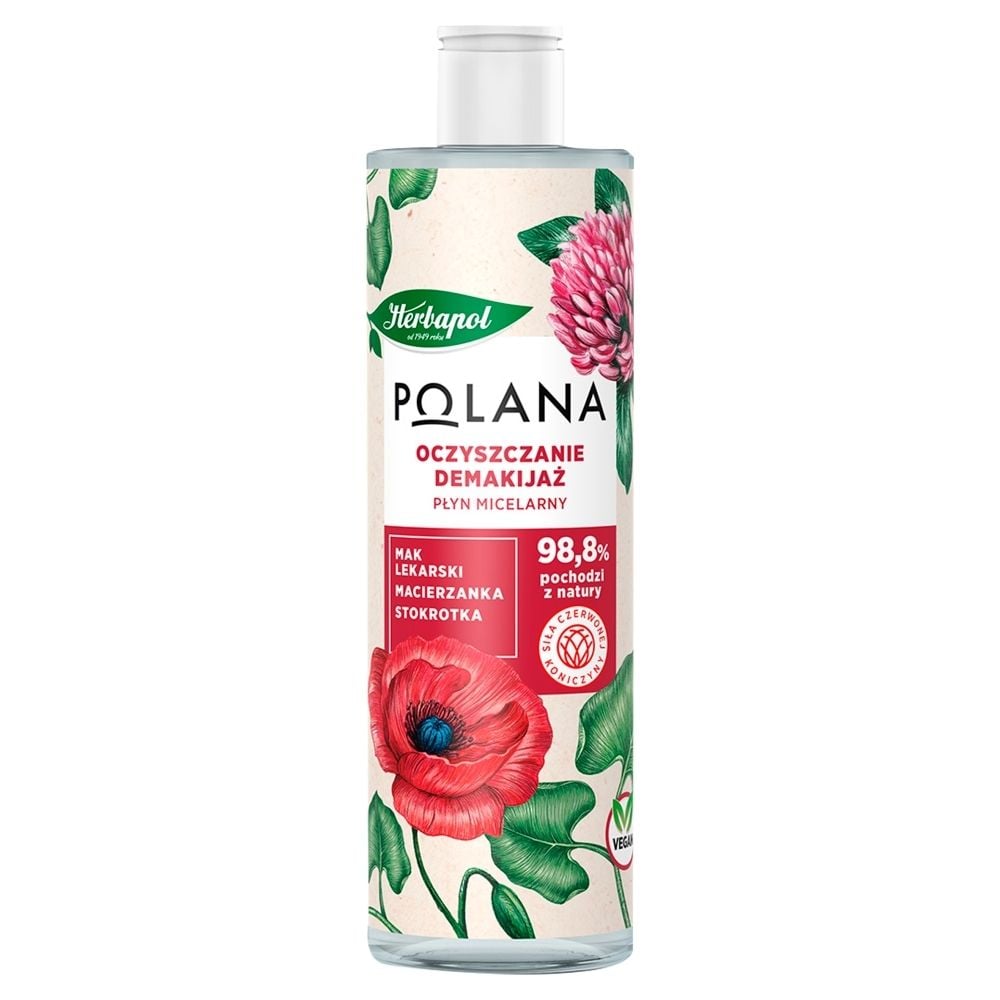 Polana Płyn micelarny oczyszczanie demakijaż 400 ml