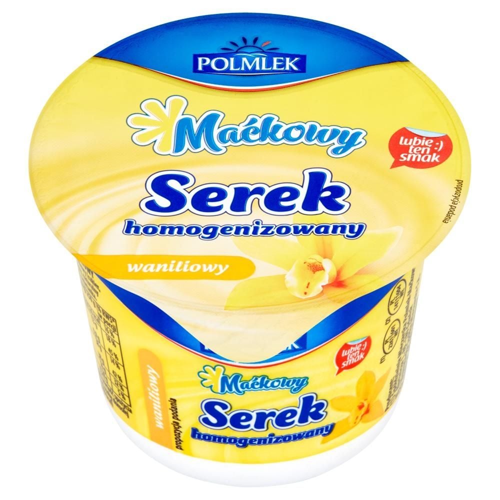 Polmlek Maćkowy Serek homogenizowany waniliowy 250 g