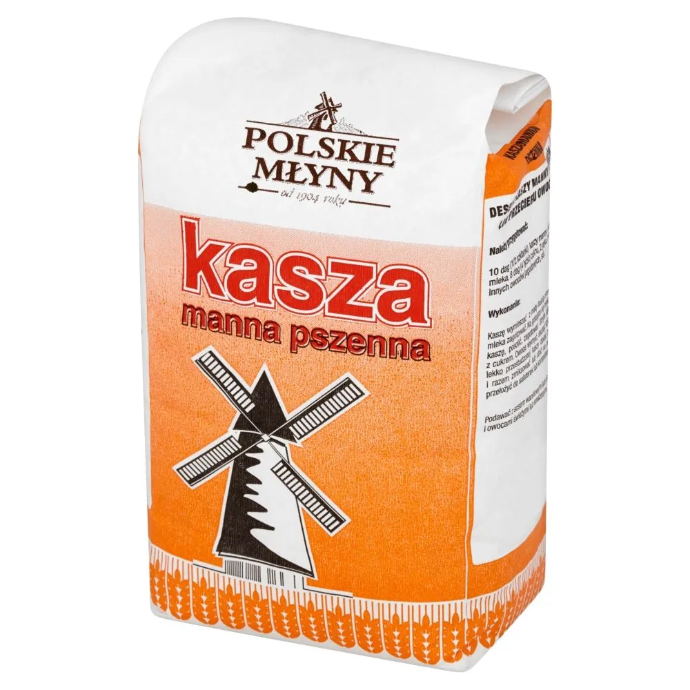 Polskie Młyny Kasza manna pszenna 1 kg