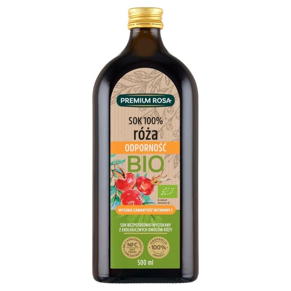 Premium Rosa Bio Sok 100 % róża odporność 500 ml