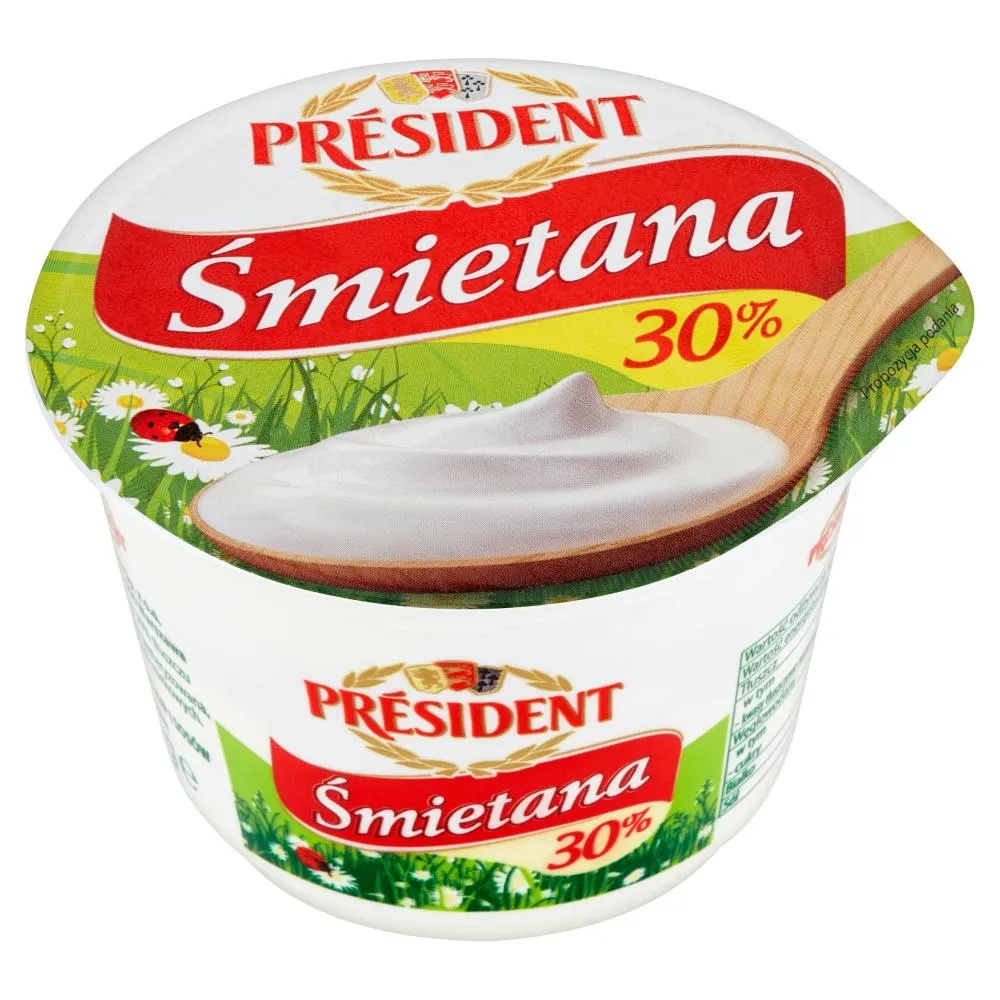 Président Śmietana 30% 200 g