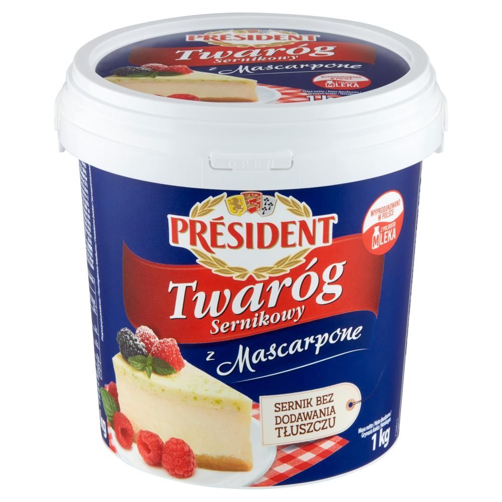 Président Twaróg sernikowy z mascarpone 1 kg