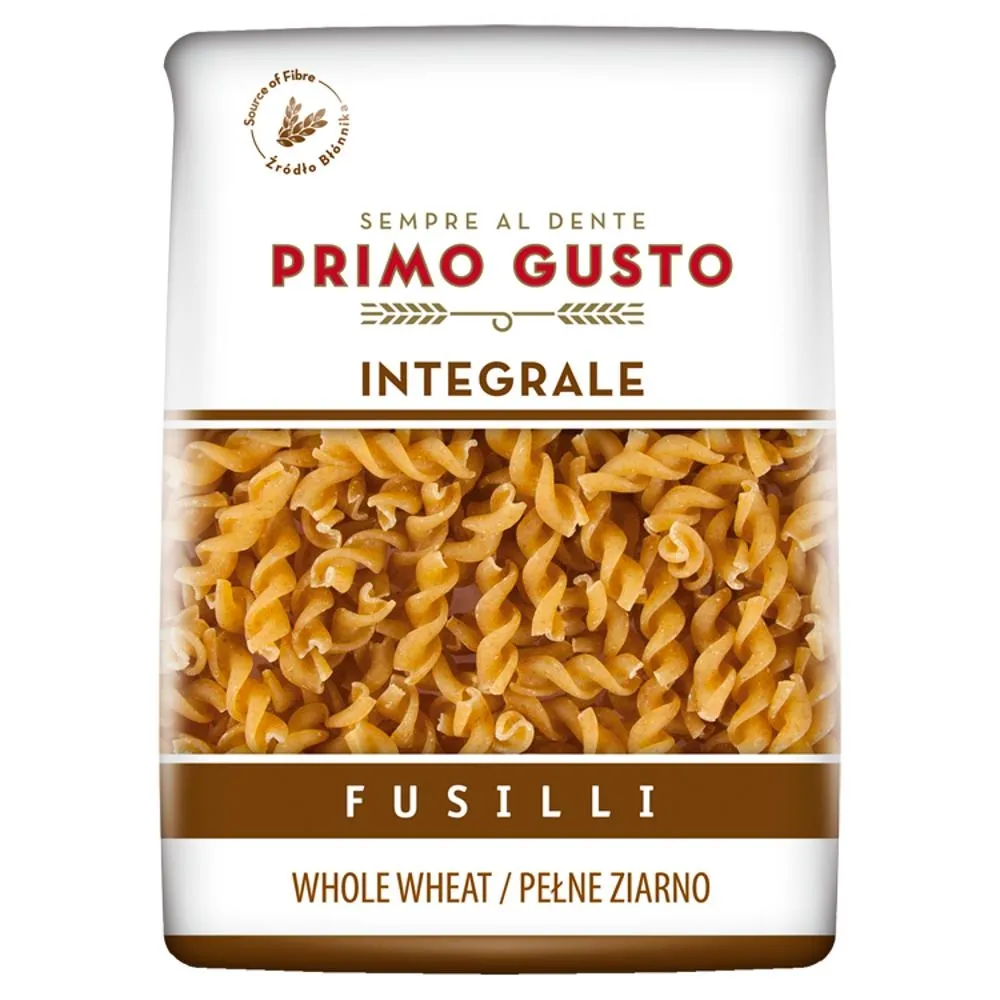 Primo Gusto Integrale Makaron pełnoziarnisty świderki 500 g