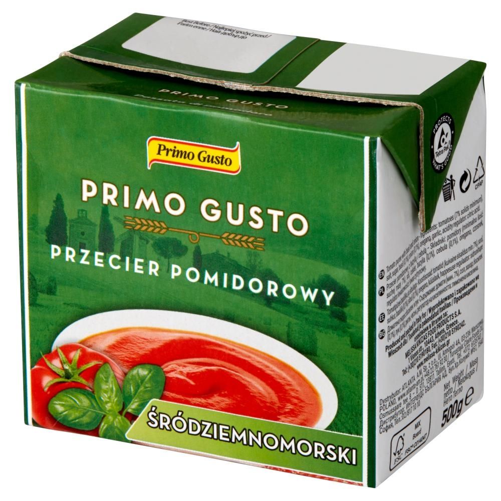 Primo Gusto Przecier pomidorowy śródziemnomorski 500 g