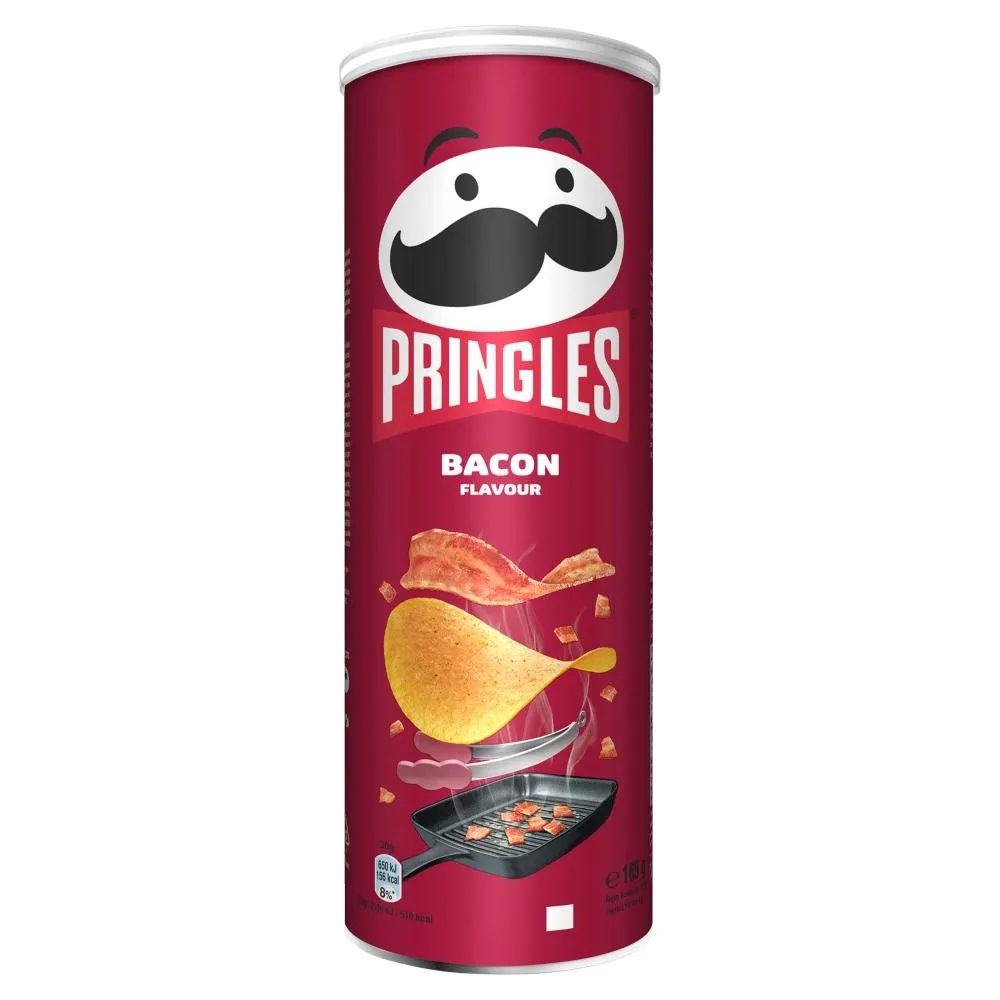 Pringles Bacon Chrupki 165 g