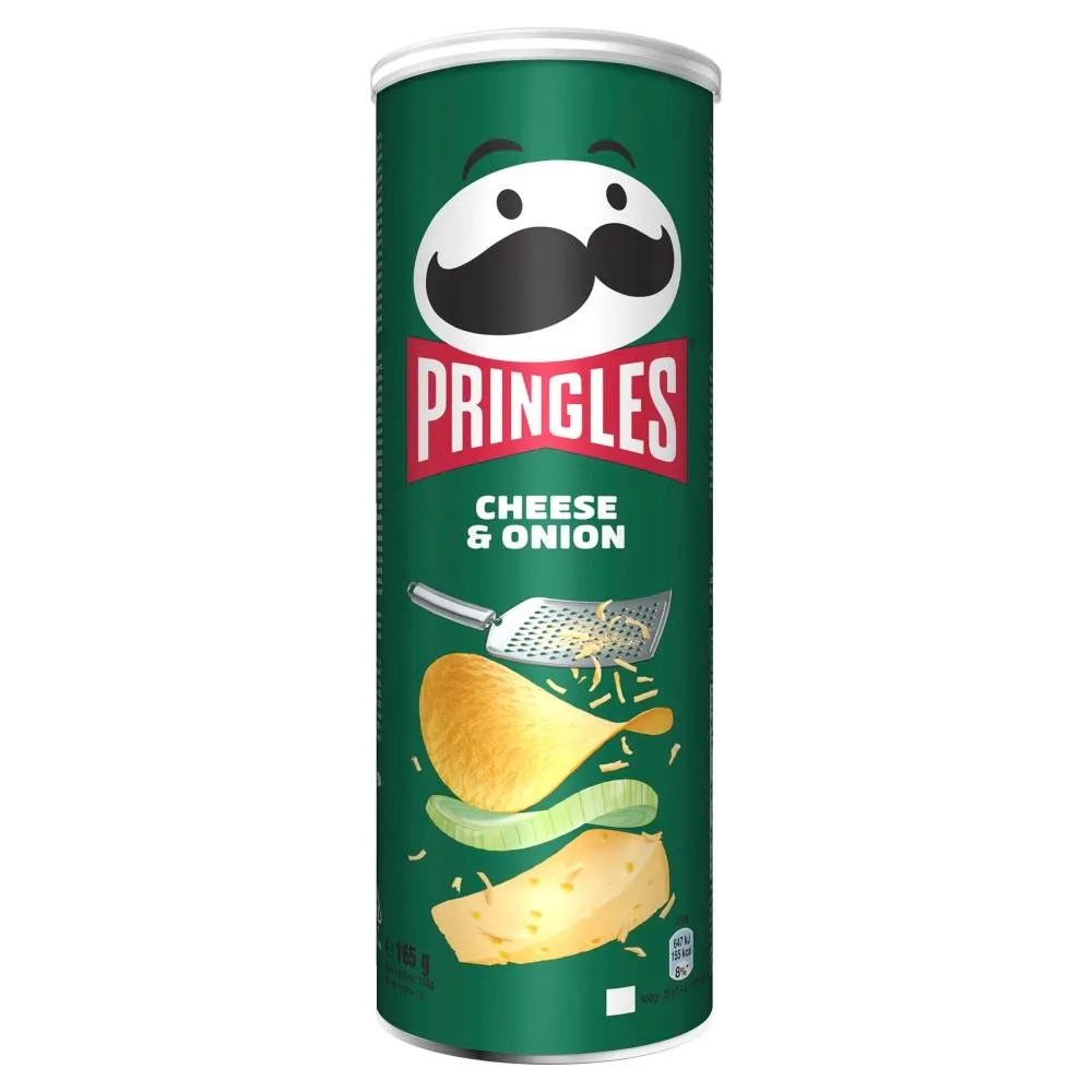 Pringles Cheese & Onion Chrupki 165 g